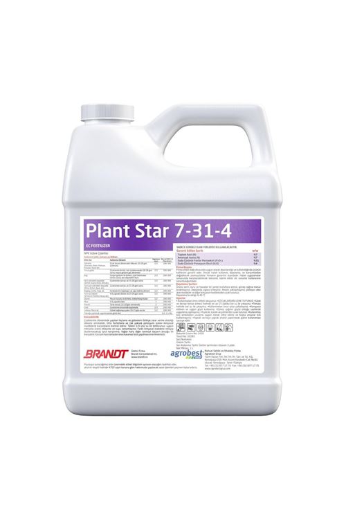 PLANTSTAR 7-31-4 - 4 Lt