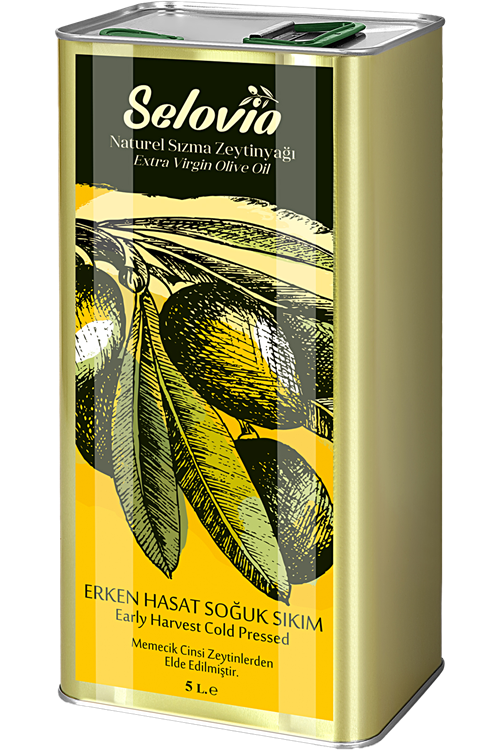 Selovia Erken Hasat Zeytinyağı 5L